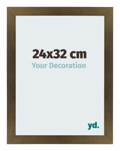 Mura MDF Cadre Photo 24x32cm Bronze Décor De Face Mesure | yourdeclineoration.com