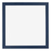 Mura MDF Cadre Photo 25x25cm Bleu Foncé Patine De Face | yourdeclineoration.com