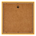 Mura MDF Cadre Photo 25x25cm Jaune Arriere | yourdeclineoration.com