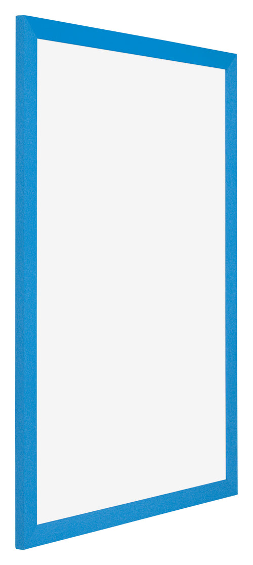 Mura MDF Cadre Photo 25x35cm Bleu Brillant De Face Oblique | yourdeclineoration.com