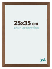 Mura MDF Cadre Photo 25x35cm Cuivre Decor De Face Mesure | yourdeclineoration.com