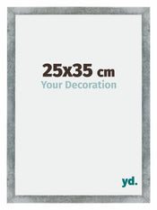 Mura MDF Cadre Photo 25x35cm Fer Patine De Face Mesure | yourdeclineoration.com