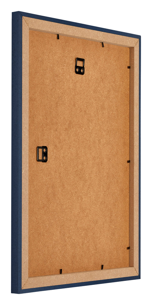 Mura MDF Cadre Photo 30x40cm Bleu Foncé Patine Arriere Oblique | yourdeclineoration.com