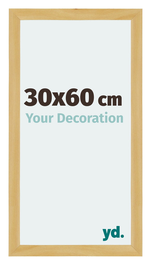 Mura MDF Cadre Photo 30x60cm Pin Décor De Face Mesure | yourdeclineoration.com