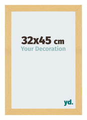 Mura MDF Cadre Photo 32x45cm Hêtre Décor De Face Mesure | yourdeclineoration.com