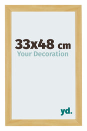 Mura MDF Cadre Photo 33x48cm Pin Décor De Face Mesure | yourdeclineoration.com