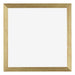 Mura MDF Cadre Photo 35x35cm Or Brillant De Face | yourdeclineoration.com