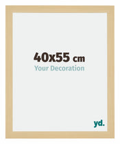 Mura MDF Cadre Photo 40x55cm Décor Érable De Face Mesure | yourdeclineoration.com