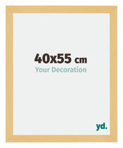 Mura MDF Cadre Photo 40x55cm Hêtre Décor De Face Mesure | yourdeclineoration.com