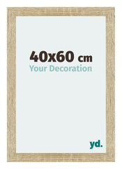 Mura MDF Cadre Photo 40x60cm Chêne Sonoma De Face Mesure | yourdeclineoration.com