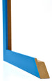 Mura MDF Cadre Photo 48x68cm Bleu Brillant Detail Intersection | yourdeclineoration.com