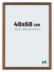 Mura MDF Cadre Photo 48x68cm Cuivre Decor De Face Mesure | yourdeclineoration.com