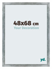 Mura MDF Cadre Photo 48x68cm Fer Patine De Face Mesure | yourdeclineoration.com