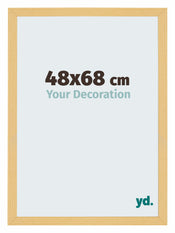 Mura MDF Cadre Photo 48x68cm Hetre Decor De Face Mesure | yourdeclineoration.com