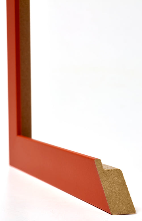 Mura MDF Cadre Photo 48x68cm Orange Detail Intersection | yourdeclineoration.com
