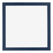Mura MDF Cadre Photo 50x50cm Bleu Foncé Patine De Face | yourdeclineoration.com