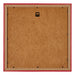 Mura MDF Cadre Photo 50x50cm Rouge Arriere | yourdeclineoration.com