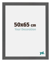 Mura MDF Cadre Photo 50x65cm Anthracite Mesure | yourdeclineoration.com