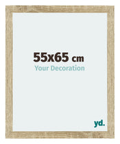 Mura MDF Cadre Photo 55x65cm Chêne Sonoma De Face Mesure | yourdeclineoration.com