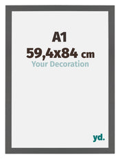 Mura MDF Cadre Photo 59 4x84cm A1 Anthracite Mesure | yourdeclineoration.com