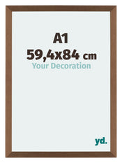 Mura MDF Cadre Photo 59 4x84cm A1 Cuivre Decor De Face Mesure | yourdeclineoration.com