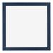 Mura MDF Cadre Photo 60x60cm Bleu Foncé Patine De Face | yourdeclineoration.com