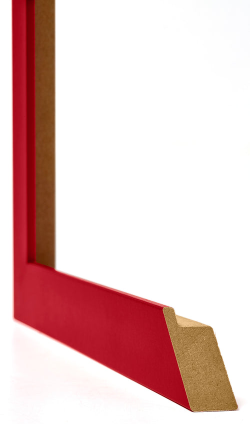 Mura MDF Cadre Photo 61x91 5cm Rouge Detail Intersection | yourdeclineoration.com