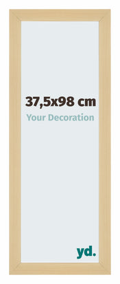 Mura MDF Cadre Photo 37 5x98cm Decor Erable De Face Mesure | yourdeclineoration.com