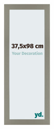 Mura MDF Cadre Photo 37 5x98cm Anthracite De Face Mesure | yourdeclineoration.com