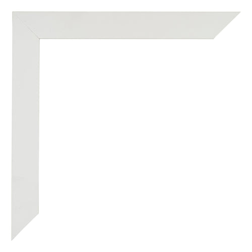 Mura MDF Cadre Photo 37 5x98cm Blanc Mat Detail Coin | yourdeclineoration.com