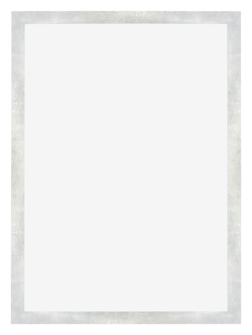 Mura MDF Cadre Photo 49x68cm Argent Brillant De Face | yourdeclineoration.com