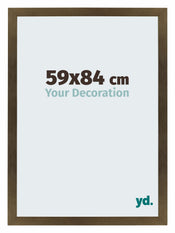 Mura MDF Cadre Photo 59x84cm Bronze Decor De Face Mesure | yourdeclineoration.com
