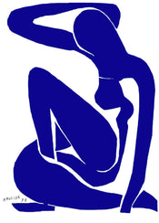 PGM HM 339N Henri Matisse Nu bleu I Affiche Art 60x80cm | yourdeclineoration.com