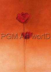 PGM HNE 703M Erika Heinemann Poppy Elegance II Affiche Art 21x30cm | yourdeclineoration.com