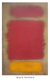 PGM MKR 860 Mark Rothko Untitled 1968 Affiche Art 635x1015cm | yourdeclineoration.com