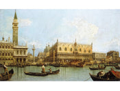 PGM OCA 26 Canaletto Molo Venedig Affiche Art 80x60cm | yourdeclineoration.com