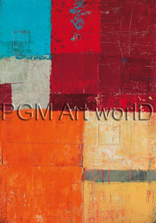 PGM RAB 20 Ralf Bohnenkamp Colored Composition II Affiche Art 70x100cm | yourdeclineoration.com
