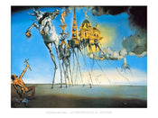 PGM SD 137 Salvador Dali La tentation de St Antoine Affiche Art 80x60cm | yourdeclineoration.com