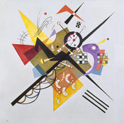 PGM WK 65 Wassily Kandinsky Auf Weiss 2 Affiche Art 70x70cm | yourdeclineoration.com