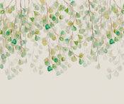 Papier Paint Douche de Feuilles 300x250cm FLX6 044 | yourdeclineoration.com