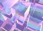 Papier Paint Holographicubical 350x250cm FLX7 029 | yourdeclineoration.com