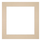 Passe Partout 20x20cm Carton Beige Bord Droit De Face | yourdeclineoration.com