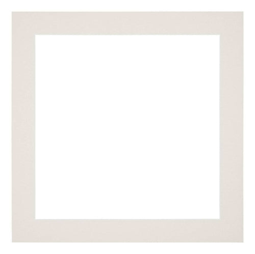 Passe Partout 20x20cm Carton Gris Clair Bord 4cm Droit De Face | yourdeclineoration.com