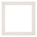 Passe Partout 20x20cm Carton Gris Clair Bord 4cm Droit De Face | yourdeclineoration.com