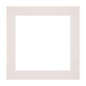 Passe Partout 20x20cm Carton Gris Clair Bord Droit De Face | yourdeclineoration.com