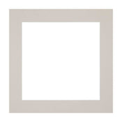 Passe Partout 20x20cm Carton Gris Graniet Bord Droit De Face | yourdeclineoration.com