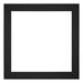 Passe Partout 20x20cm Carton Noir Bord 4cm Droit De Face | yourdeclineoration.com