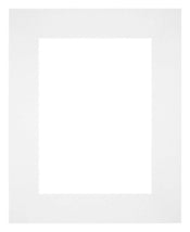 Passe Partout 20x25cm Carton Blanc Bord Droit De Face | yourdeclineoration.com