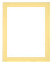 Passe Partout 20x25cm Carton Jaune Bord 4cm Droit De Face | yourdeclineoration.com