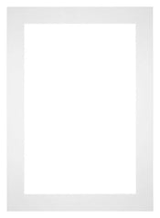 Passe Partout 20x28cm Carton Blanc Bord 6cm Droit De Face | yourdeclineoration.com